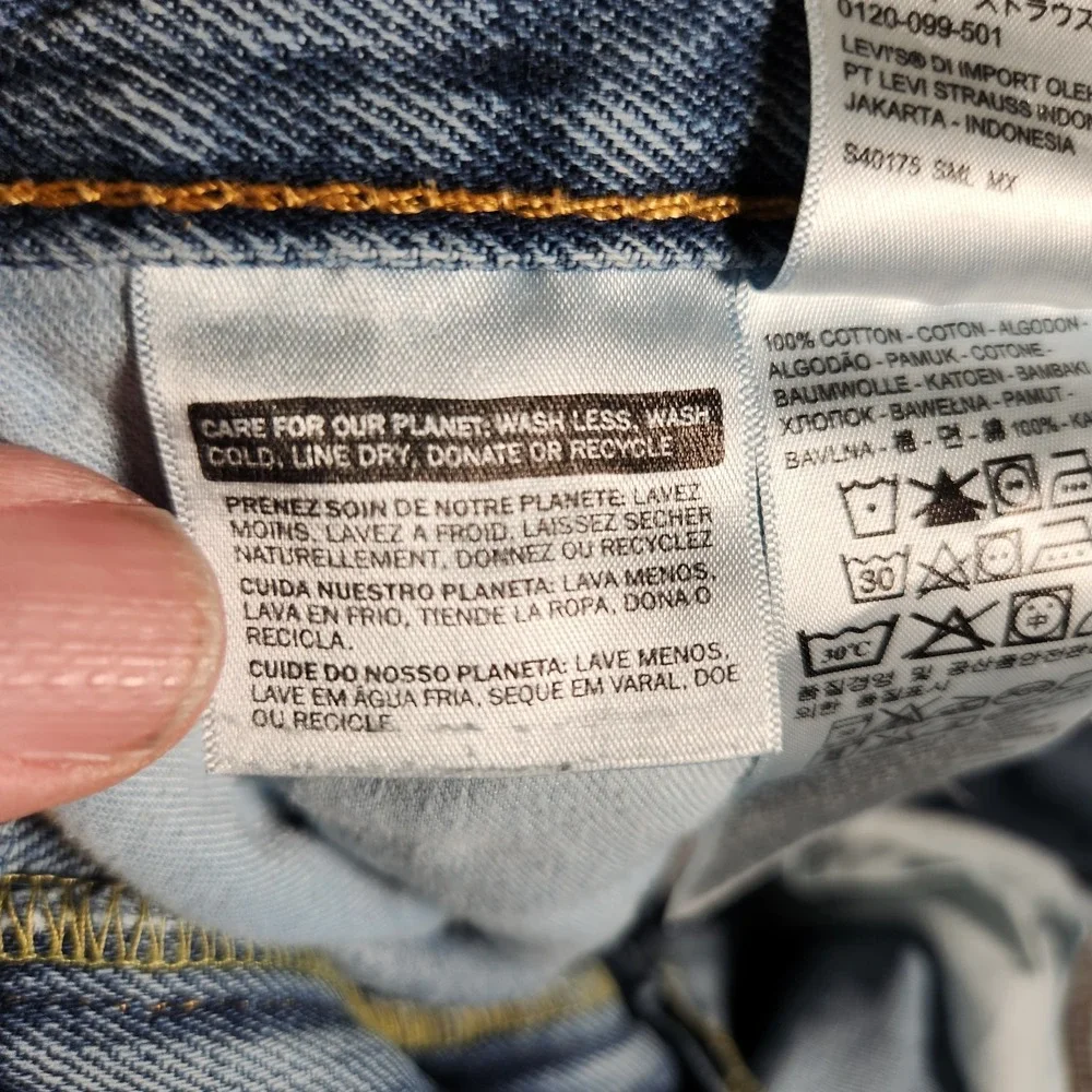 Levi's‎ 550 Jeans Men's 36X31 (Tag 36X32) Straight Relaxed Denim Blue